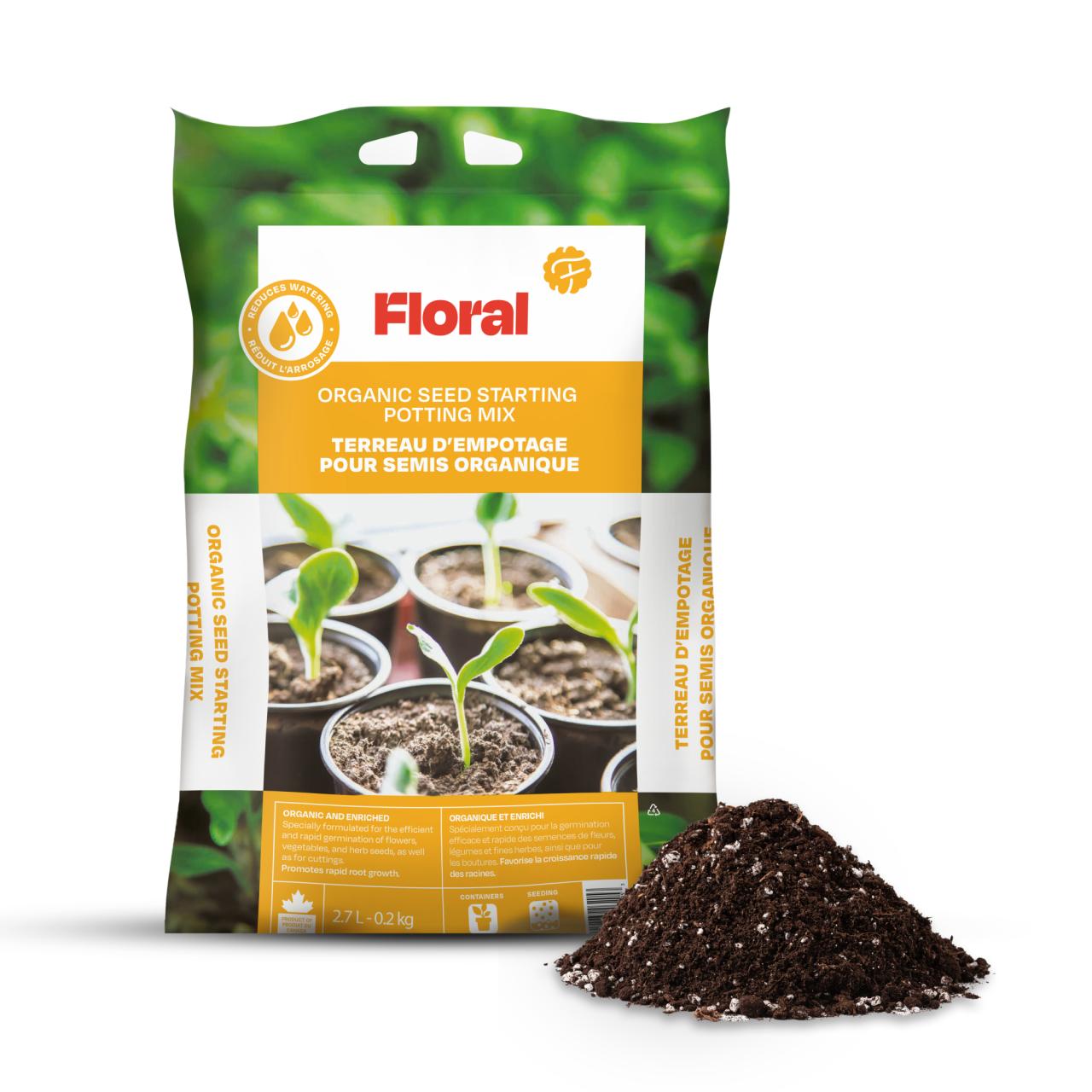 Organic Seed Starting Potting Mix - Floral
